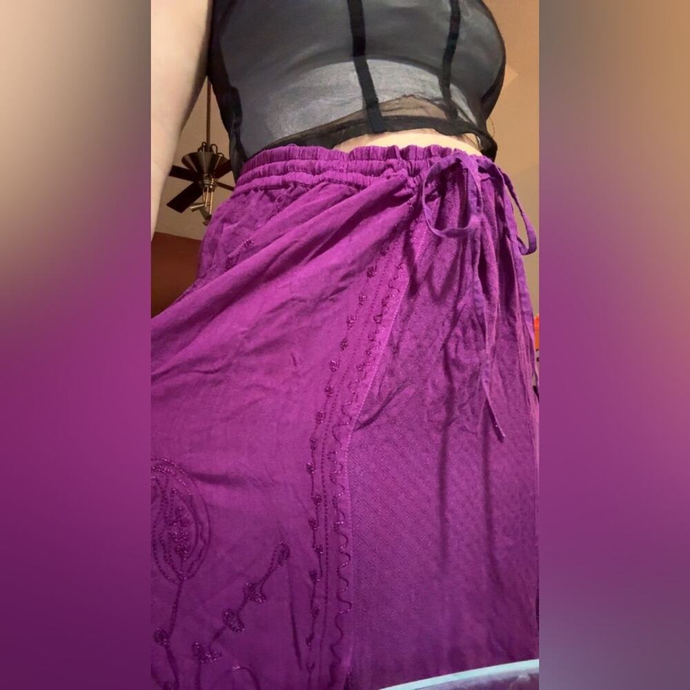 Purple Whimsigoth skirt